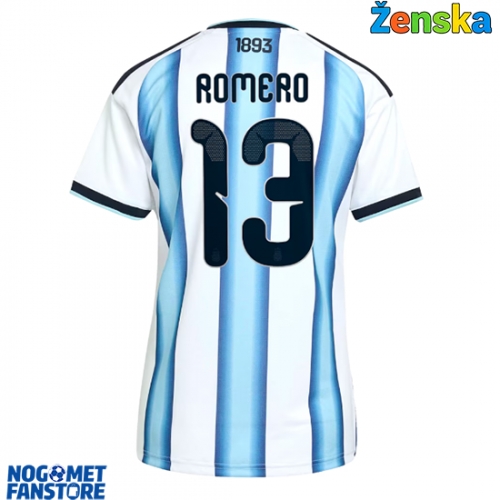Argentina Cristian Romero #13 Domaci Dres za Ženska SP 2026 Kratak Rukav
